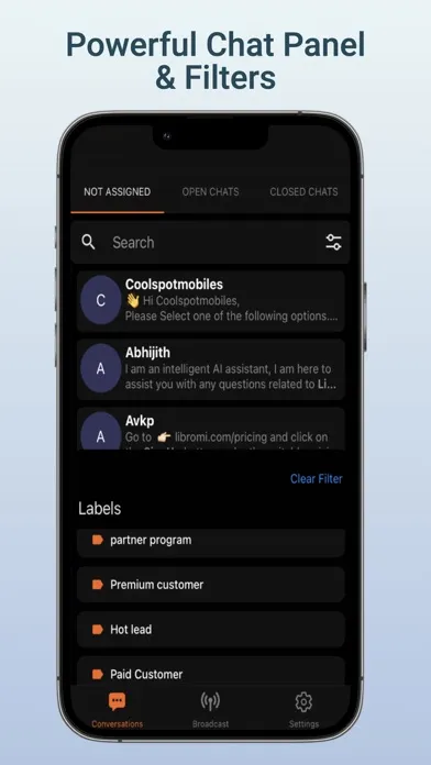 Libromi Connect Screenshots