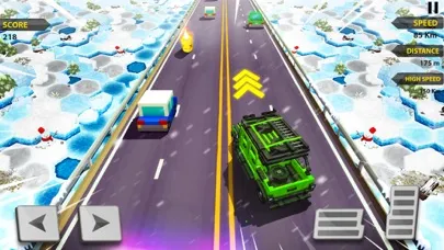 Captures d'écran de Cop Pursuit - Blocky Car Chase