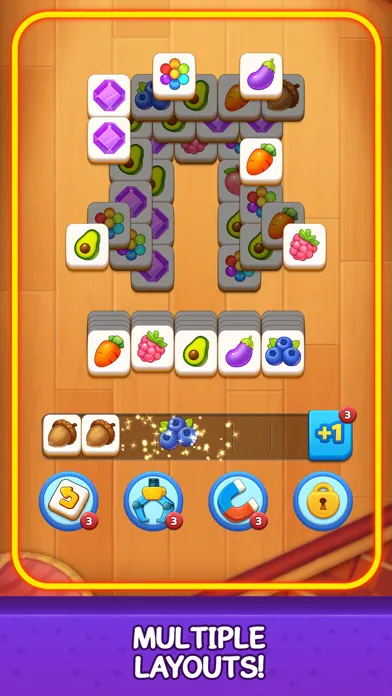 Capturas de pantalla de Tile Match: Fruit Pet Connect