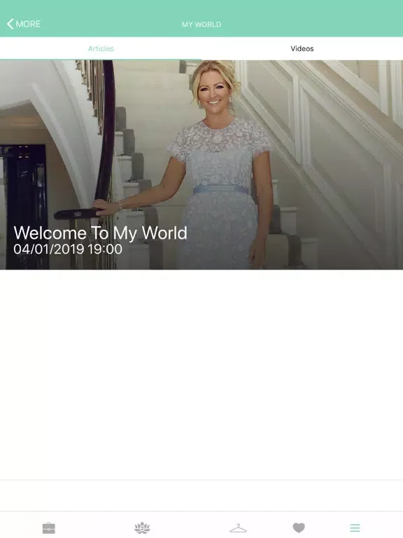 Zrzuty ekranu Connect 2 Michelle Mone iPad 