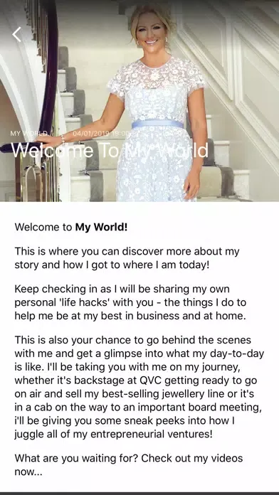 Zrzuty ekranu Connect 2 Michelle Mone