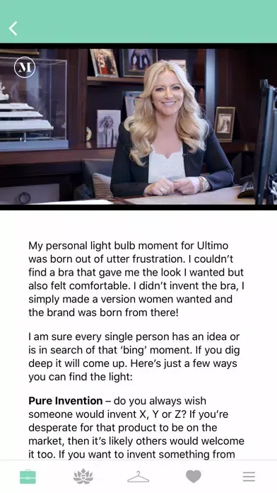 Zrzuty ekranu Connect 2 Michelle Mone