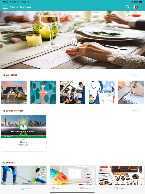 Connect MyTown iPad  스크린샷