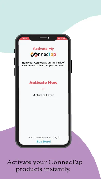 Tangkapan layar ConnecTap