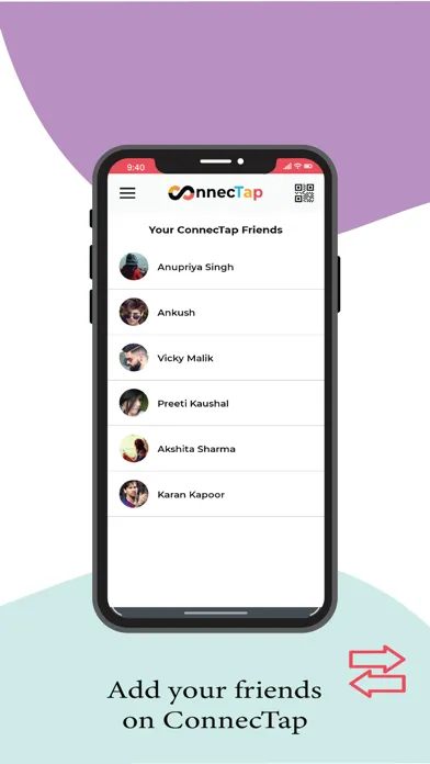 Tangkapan layar ConnecTap