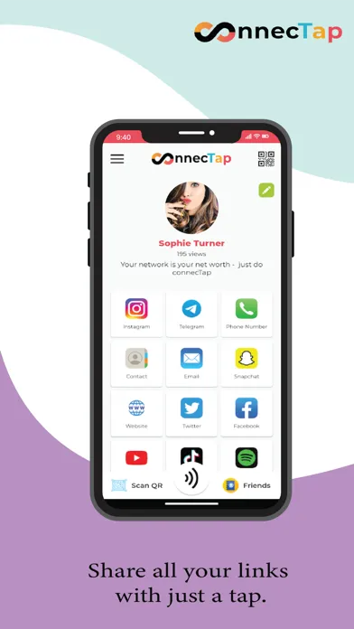 Tangkapan layar ConnecTap