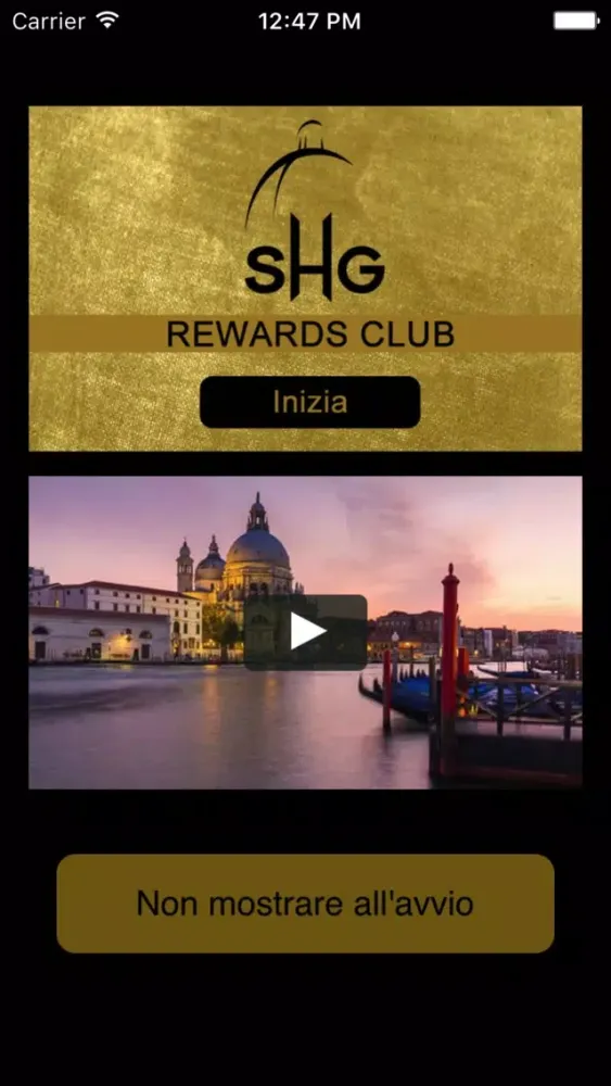SHG Rewards Club Screenshots