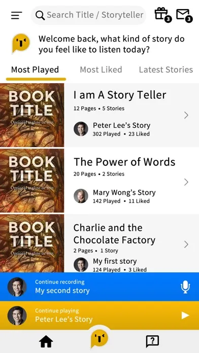 StoryTellAR 스크린샷