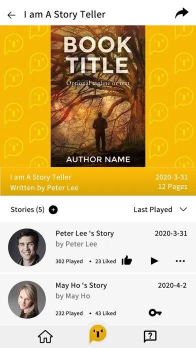 StoryTellAR 스크린샷