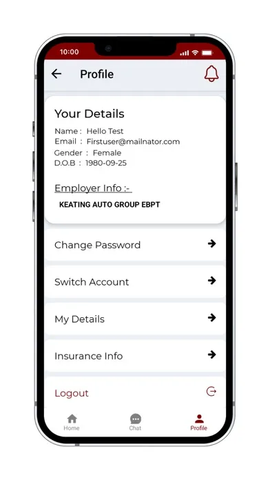 MyMD Connect App Screenshots