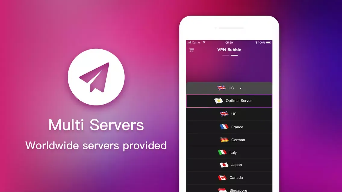 Zrzuty ekranu VPN Bubble - Fast VPN