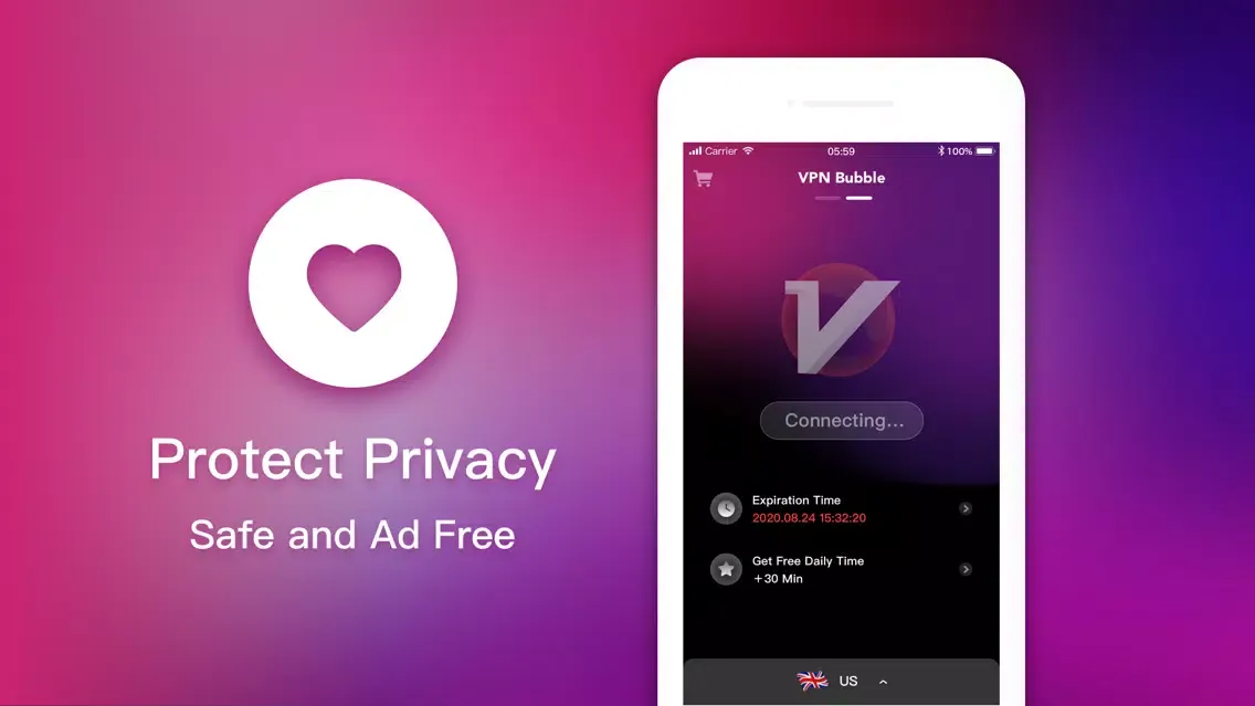 Zrzuty ekranu VPN Bubble - Fast VPN