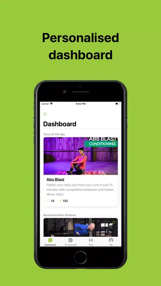 Capturas de pantalla de Club Lime Workouts on Demand