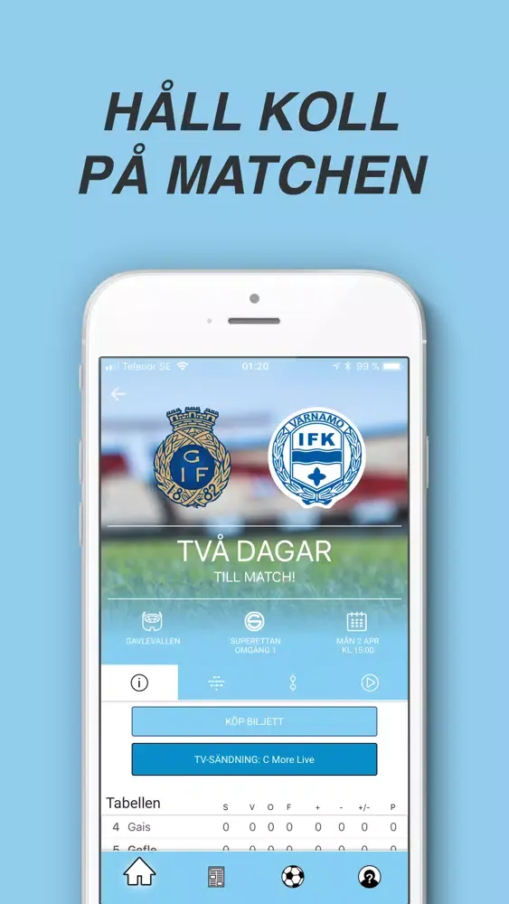 Gefle IF Live应用截图
