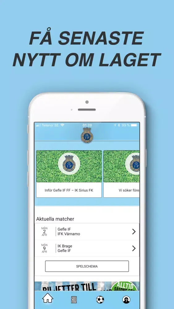Gefle IF Live应用截图