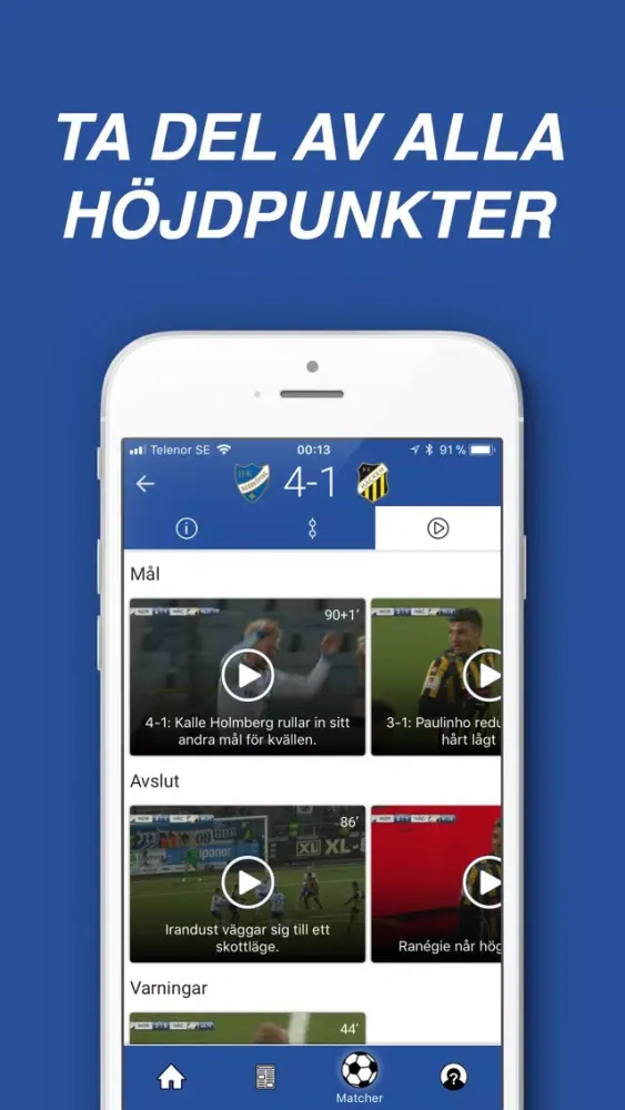 IFK Norrköping Live应用截图
