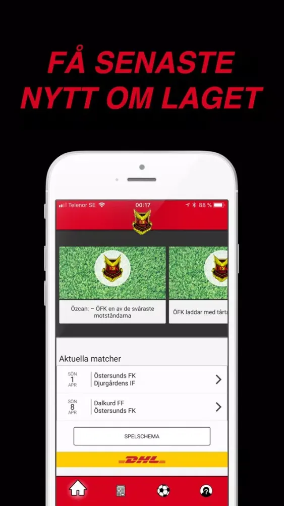 Östersunds FK Live স্ক্রিনশট