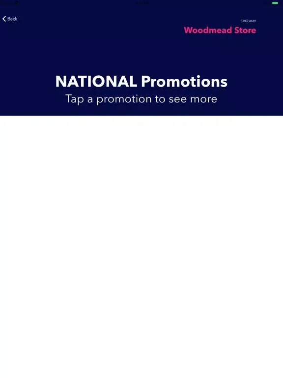 Tangkapan layar UMSConnect iPad 