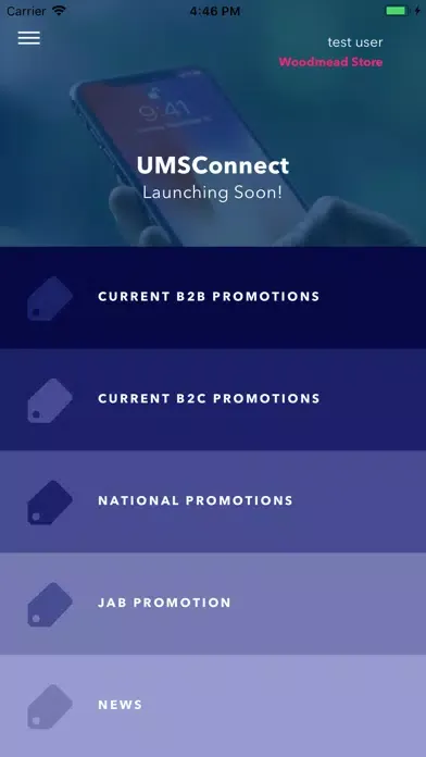 Tangkapan layar UMSConnect