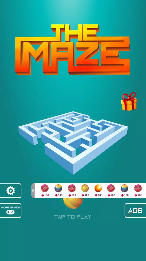 Maze ball: slido roll the ball 스크린샷