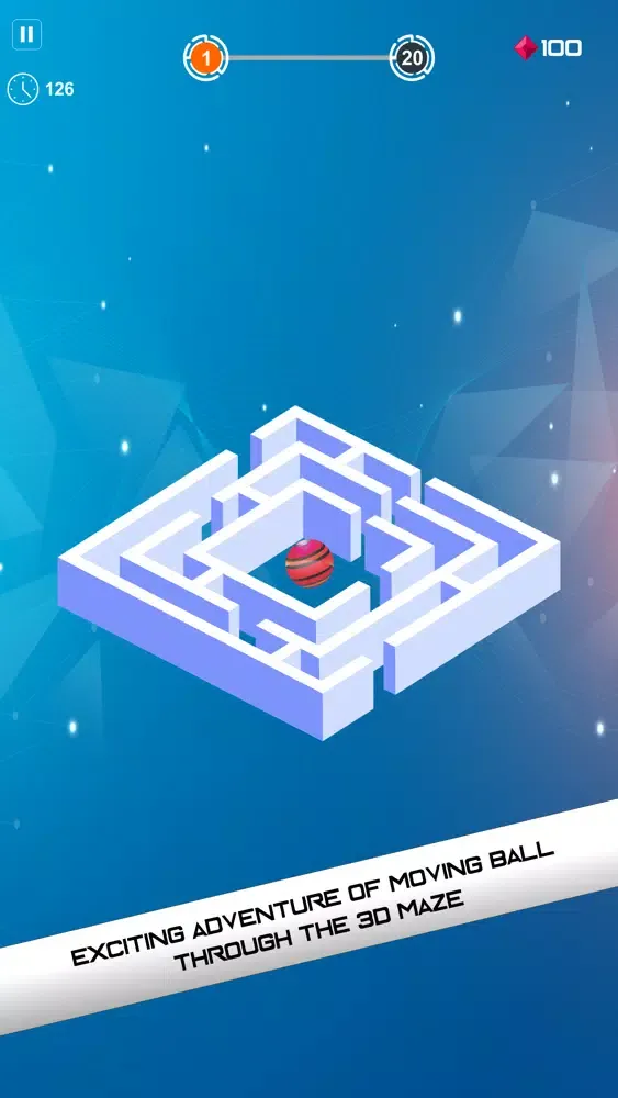 Maze ball: slido roll the ball 스크린샷