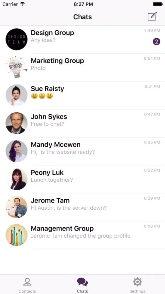 Connectie - Business Messaging سکرین شاٹس