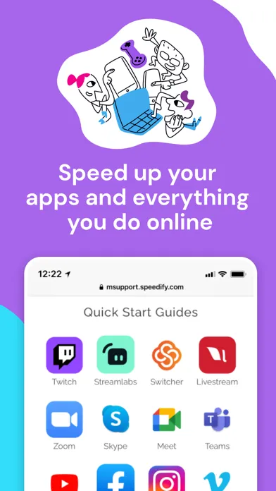 Speedify: Cellular Bonding VPN سکرین شاٹس