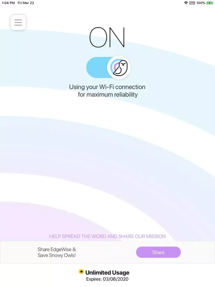 EdgeWise Connect iPad  Screenshots
