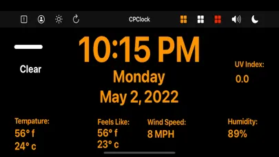 Скриншоты CP Clock