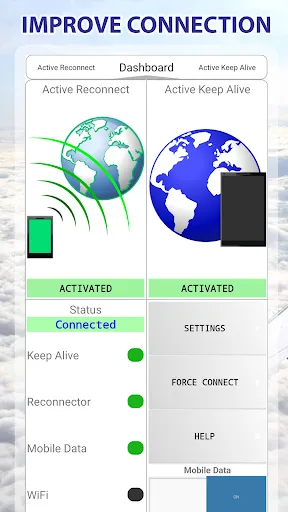 Connection Stabilizer Booster Screenshots