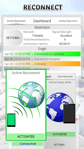 Connection Stabilizer Booster Screenshots