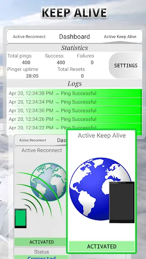 Connection Stabilizer Booster Screenshots