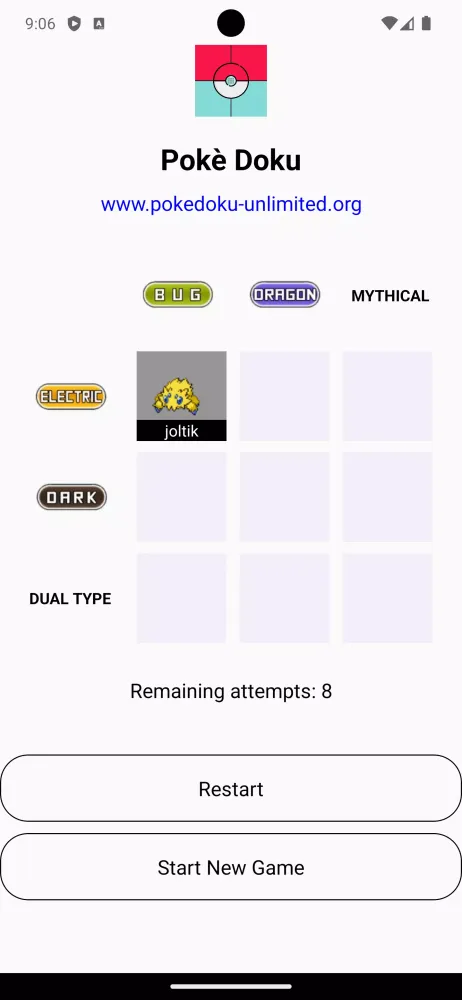Скриншоты Pokedoku Unlimited