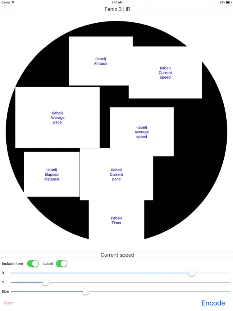 Captures d'écran de Data Field Builder r.485 iPad 