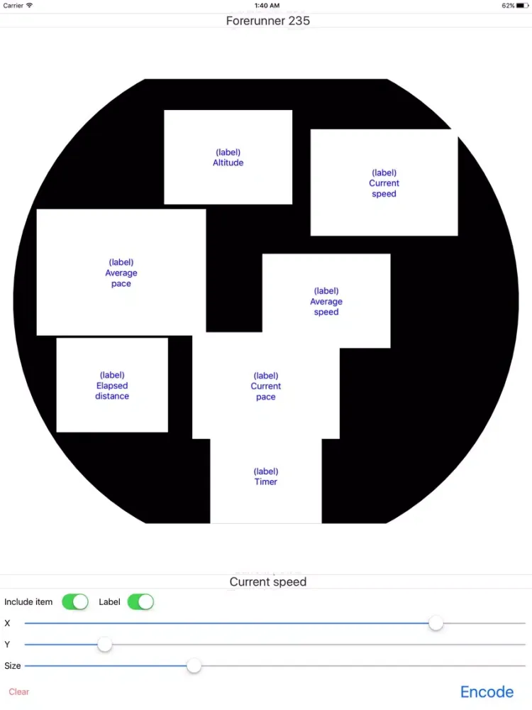Captures d'écran de Data Field Builder r.485 iPad 