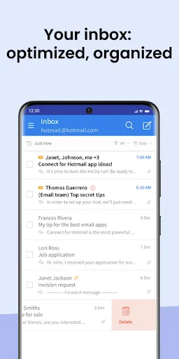 Connect for Hotmail & Outlook Screenshots