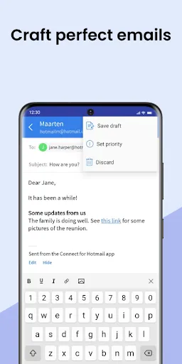 Connect for Hotmail & Outlook Screenshots