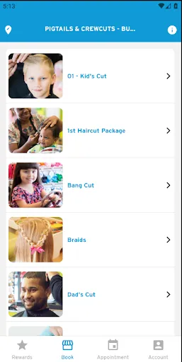 Pigtails & Crewcuts سکرین شاٹس
