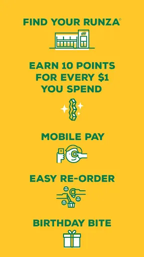 Runza® Ekran Görüntüleri