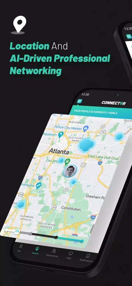 The Connector App Screenshots