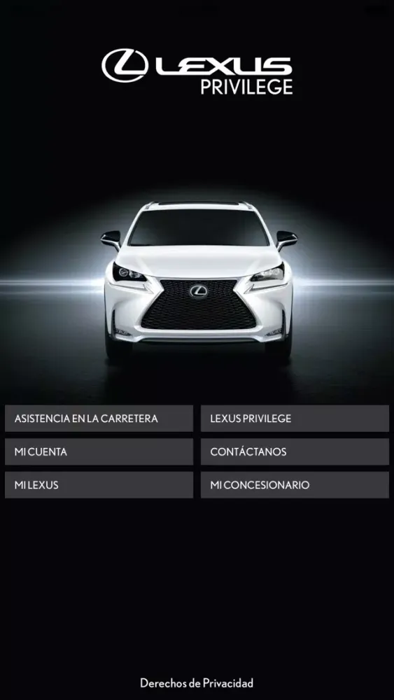Lexus Privilege 스크린샷