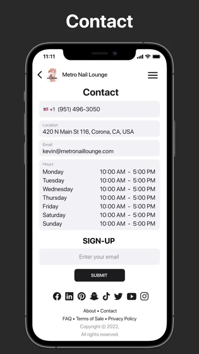 تصاویر Metro Nail Lounge