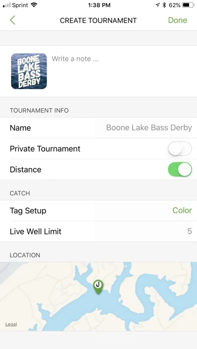 ConnectScale Fishing App स्क्रीनशॉट