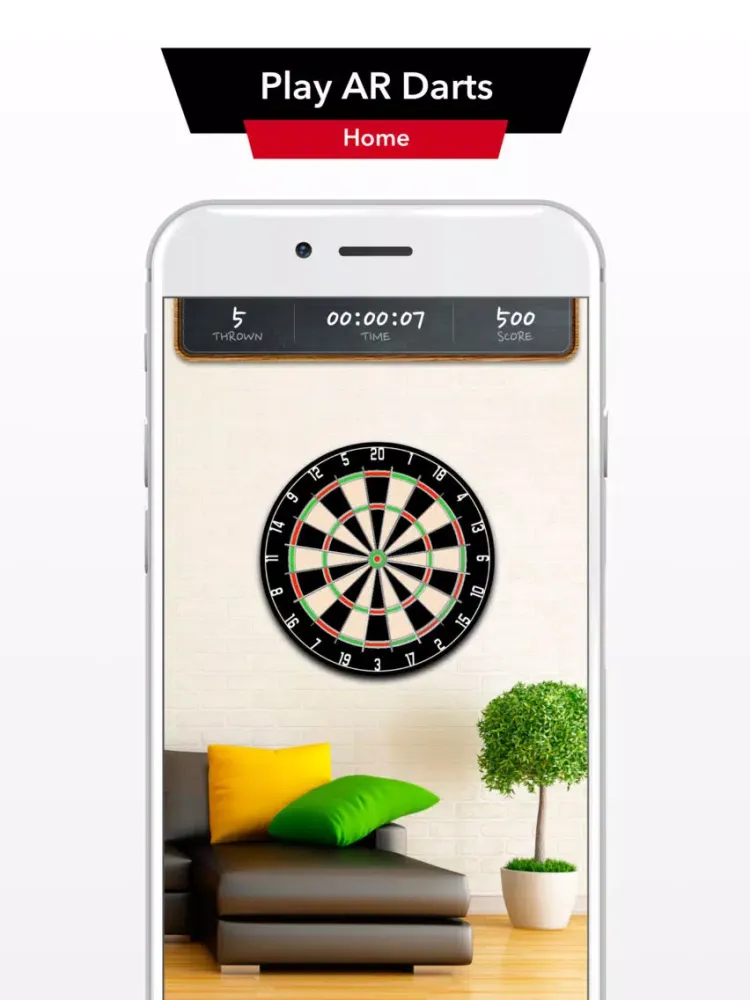 Capturas de tela do AR Darts Challenge iPad 