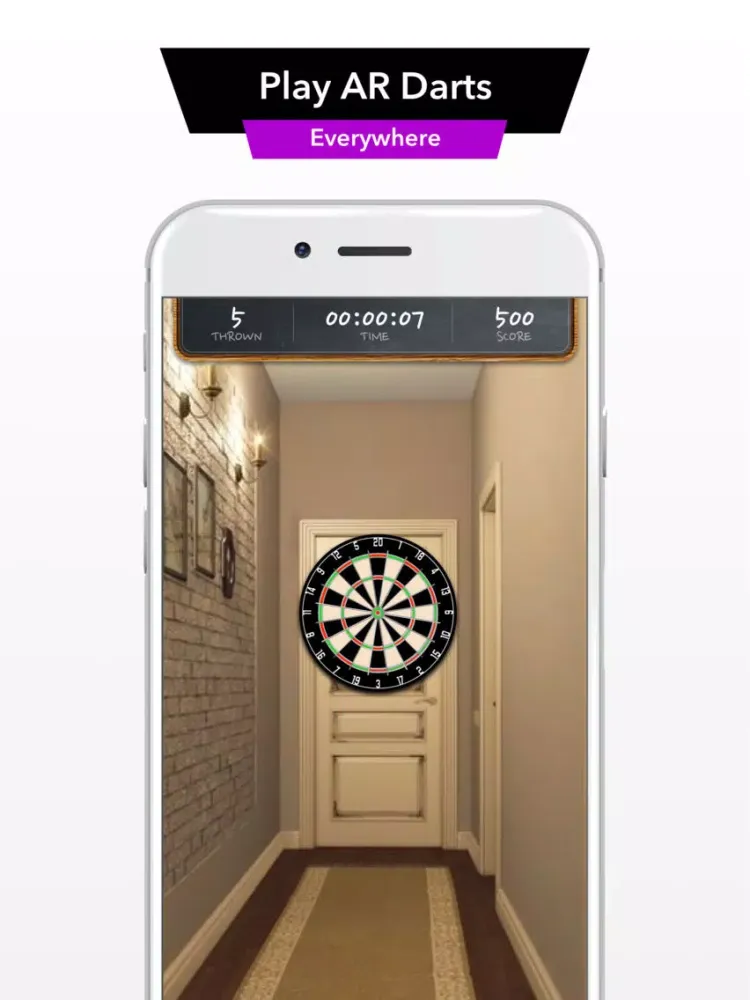 Capturas de tela do AR Darts Challenge iPad 