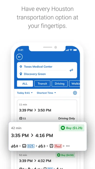 ภาพหน้าจอของ Houston ConnectSmart Traffic