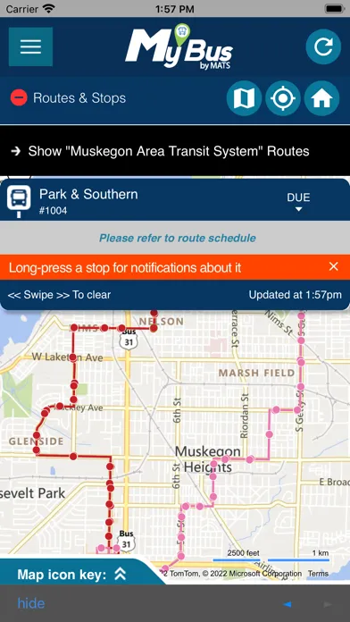MyBus by MATS 스크린샷