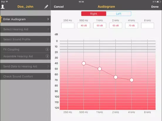 Zrzuty ekranu Connexx Fit2Go iPad 