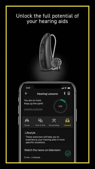 Screenshot di Rexton App