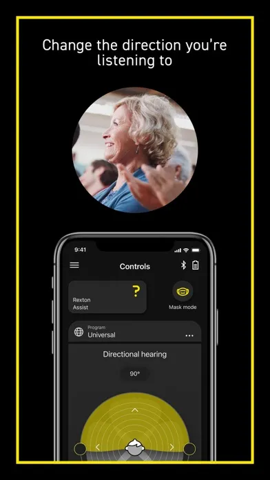 Screenshot di Rexton App